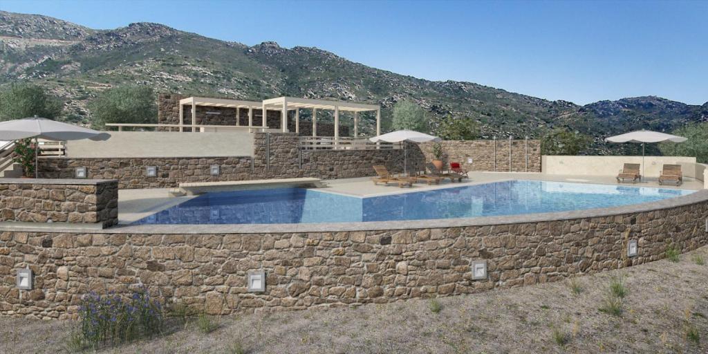Ostria Village Mylopotas Exteriér fotografie